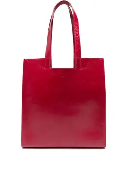 Bally logo-detail leather tote bag 30336113