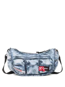Diesel x Eastpak Trompe-L'oeil denim shoulder bag 31606917