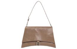 Balenciaga Сумка-мессенджер CRUSH из телячьей кожи, среднего размера, женская, коричневого цвета 7654662aar21212