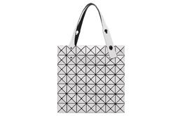 Сумка-шоппер из ПВХ, сумка для покупок, женская, светло-серая Issey Miyake bb36-ag507-11