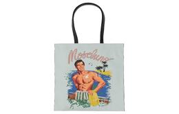 Moschino Полиуретановая сумка-шоппер, сумка-шоппер, сумка через плечо, мужская синяя сумка a74468213-2339