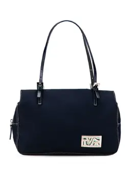 Fendi 2000-2010 Canvas FF Marble shoulder bag 31940283
