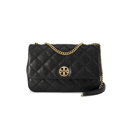 Tory Burch Сумка через плечо TB Willa из коровьей кожи, женская, черная 148244-001
