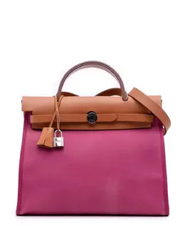 Hermes 2012 Toile Herbag Zip 31 satchel 31942795