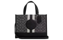 Сумка-туба Dempsey Jacquard With Leather на одно плечо для женщин Coach cq877-svrt6