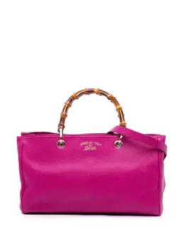 Gucci 2016-2024 Medium Calfskin Bamboo Shopper satchel 30540320