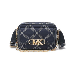 Сумка PARKER из ткани через плечо, женская, цвет морской волны Michael Kors 32s3g7pc6j-navy-multi