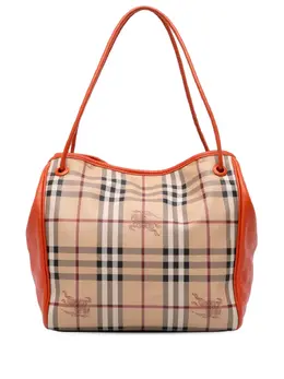 Burberry 2000-2017 Small Haymarket Check Coated Canvas Canterbury tote bag 31941934