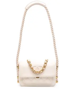 Chanel 2019 Crumpled Calfskin En Vogue Rope Flap satchel 31941941