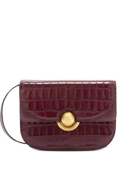 Furla Sfera crocodile-embossed dome satchel 31502896