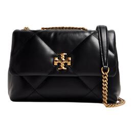 Tory Burch Маленькая сумка-трансформер на плечо Kira Diamond Quilt, черная 154706-001