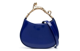 Lanvin Сумка через плечо из телячьей кожи, мини-сумка, женская, королевского синего цвета lwbgshc0glcah2214