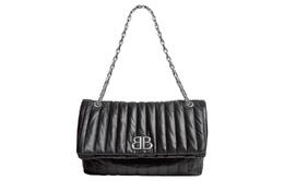 Стеганая сумка на цепочке Monaco среднего размера Balenciaga 7659452aase1000