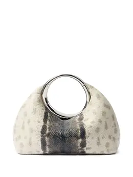 Jacquemus Calino snakeskin-print tote bag 30420528