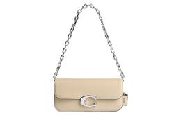 Coach Сумка IDOL из коровьей кожи, женская, через плечо, цвет слоновой кости cp120-lhvt5