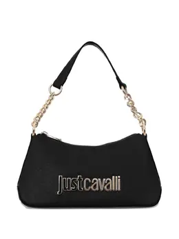 Just Cavalli logo-plaque chain-strap shoulder bag 31033845