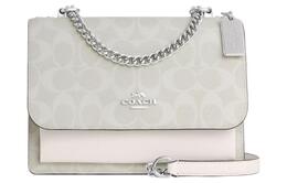 Сумка Klare Canvas с кожаной цепочкой, сумка через плечо, мини-сумка для женщин Coach cp078-svvs5