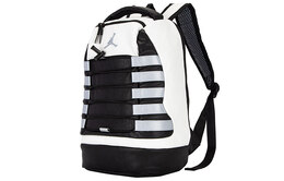 Полиэстеровый рюкзак малый размер унисекс черный белый Jordan jd2123025gs-001 | black white
