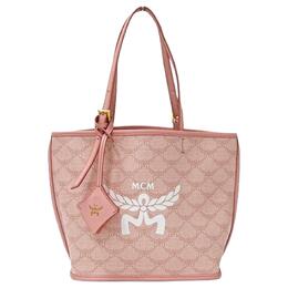 MCM Сумка-шоппер Himmel из искусственной кожи, сумка-шоппер, мини-сумка на одно плечо, женская, цвет "вишневый розовый" mwpesac02p6001