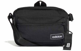 Adidas Сумка на плечо из полиэстера, обычная, унисекс, черная fl3732 | black