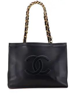 Chanel 1996-1997 CC Lambskin Chain tote bag 31941765