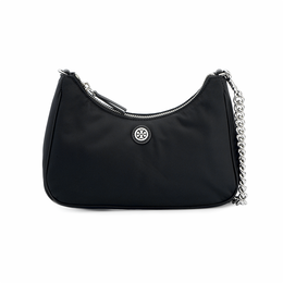 Tory Burch Сумка через плечо из переработанного нейлона, женская, черная 153243-001