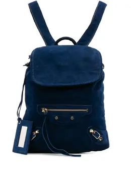 Balenciaga 2015 Baby Daim Suede Motocross Classic Traveler backpack 31943114
