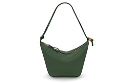 Loewe Сумка-хобо Hammock Hobo из коровьей кожи, переносная сумка через плечо, женская, темно-зеленая a538g13x01-4360
