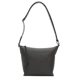 Loewe Сумка Cubi из мягкой гладкой коровьей кожи с жаккардовой тканью, через плечо, мужская, цвет: темно-серый b906q63x01-1220