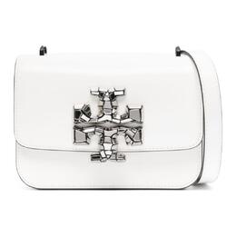 Tory Burch Сумка через плечо Eleanor из телячьей кожи, маленькая женская, белая 152427-100