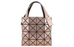 Issey Miyake Сумка-шоппер Lucent Boxy из поливинилхлоридной смолы, мини-сумка унисекс, оранжевого цвета bb41-ag651-32
