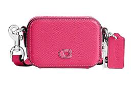Coach Мини-сумки через плечо из коровьей кожи, женские, ярко-сливово-красные cp271-mpe