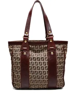 Fendi 2000-2015 Zucchino-pattern tote bag 31910734