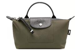 Сумка-шоппер X Econyl Le Pliage Energy с логотипом и принтом Longchamp, хаки 30030hsr892 | khaki