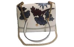 Tory Burch Сумка через плечо Emerson Leather, женская, белая, мини 84730-104