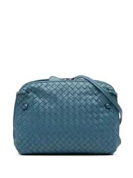Bottega Veneta 2012-2025 Nappa Intrecciato Nodini Double Zip crossbody bag 31942799