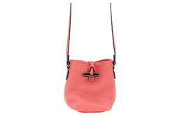 Longchamp Сумка Roseau Essential из коровьей кожи, очень маленькая женская, гранатового цвета 10207968p76
