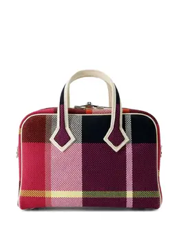 Hermes 2023 Mini Toile and Swift Victoria III Fourre Tout satchel 31941550