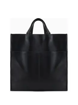 Giorgio Armani leather tote bag 28604023