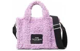 Marc Jacobs Сумка-шоппер Traveler Plush Tote Bag, женская фиолетовая сумка для покупок h012m06fa21-539