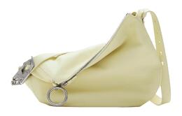Burberry Сумка из телячьей кожи, сумка через плечо, женская, среднего размера, цвет "пивной желтый" 80833451