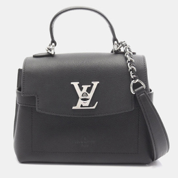 Louis Vuitton Lockme Evermini Black Leather Shoulder Bag 1207387