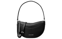 Michael Kors Сумка Dover из кожи, через плечо, средняя женская, черная 35r3s4dl8l-black