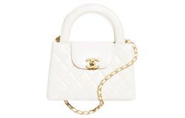 Chanel Сумка через плечо из гладкой коровьей кожи, женская, белого цвета as4416-b15566-10601
