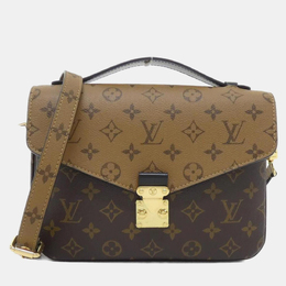 Louis Vuitton Pochette Metis MM Monogram Reverse Canvas Shoulder Bag 1207416