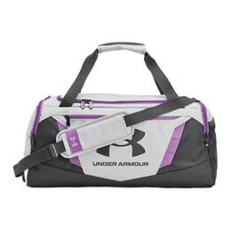 Under Armour Дорожная сумка из полиэстера, маленького размера, унисекс, Halo Grey & Provençal Purple 1369222-014 | halo gray & provence purple
