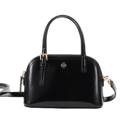 Tory Burch Сумка-купол Emerson из лакированной кожи, сумка через плечо, женская, черная 147939-001