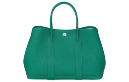 Hermes Сумка Garden из телячьей кожи, стандартная женская, новая, Verona Green h051568cku1
