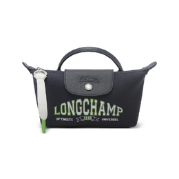 Сумка-мешок из коровьей кожи, обычная женская, цвет морской волны Longchamp 34175hea006