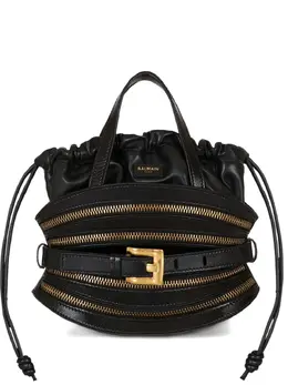 Balmain mini Shuffle zip-belt tote bag 31364523